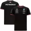 Mercedes AMG Petronas F1 Racing Team T-Shirt - Black 2021 - f1store