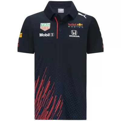 Red Bull F1 Racing Team Polo Black 2021 - f1store