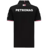 Mercedes AMG Petronas F1 Racing Team Polo - Black 2021 - f1store