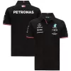 Mercedes AMG Petronas F1 Racing Team Polo - Black 2021 - f1store