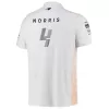 McLaren F1 Racing Team Lando Norris Polo Whtie 2021 - f1store