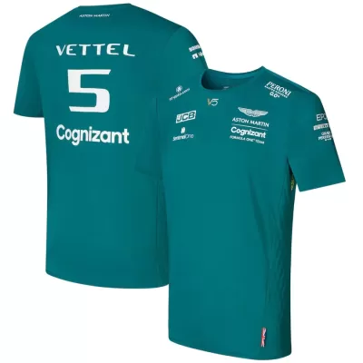 Aston Martin Cognizant F1 Team Sebastian Vettel Driver T-Shirt 2022 - f1store