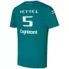 Aston Martin Cognizant F1 Team Sebastian Vettel Driver T-Shirt 2022 - f1store