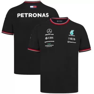 Mercedes AMG Petronas F1 Racing Team T-Shirt - Black 2022 - f1store