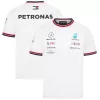 Mercedes AMG Petronas F1 Racing Team T-Shirt - White 2022 - f1store