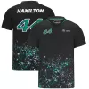 Mercedes AMG Petronas F1 Lewis Hamilton #44 Sports T-Shirt - Black 2022 - f1store