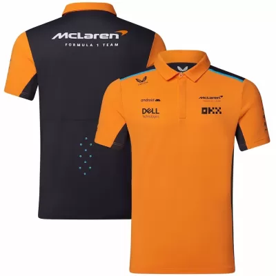 McLaren F1 Racing Team Polo Yellow 2023 - f1store