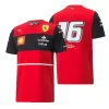 Scuderia Ferrari  F1 Racing Team T-Shirt #16 Red 2022 - f1store