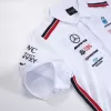 Mercedes AMG Petronas F1 Racing Team Polo - White 2023 - f1store