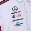 Mercedes AMG Petronas F1 Racing Team Polo - White 2023 - f1store